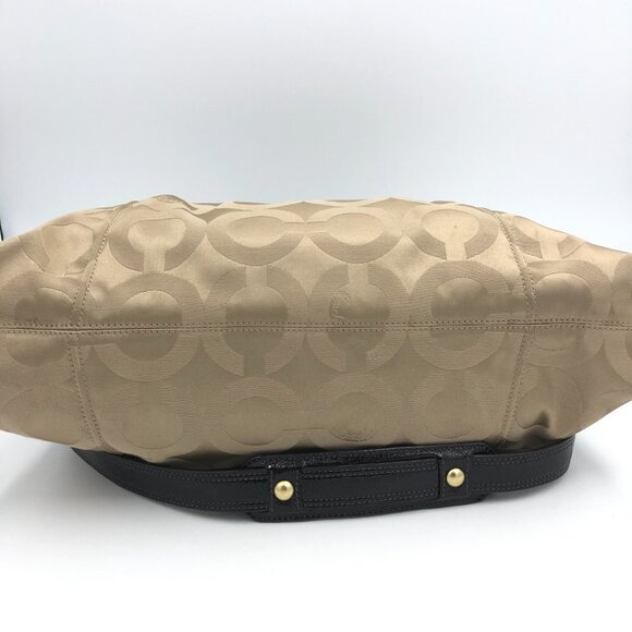 Coach Tan and Brown Purse - Picture 3 of 11